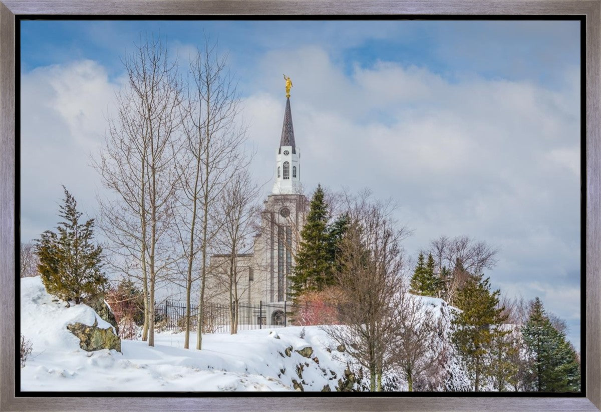 Boston Winter Morning Gallery Wrap