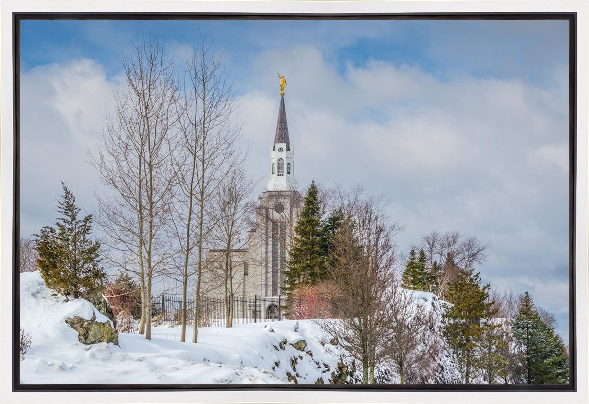 Boston Winter Morning Gallery Wrap