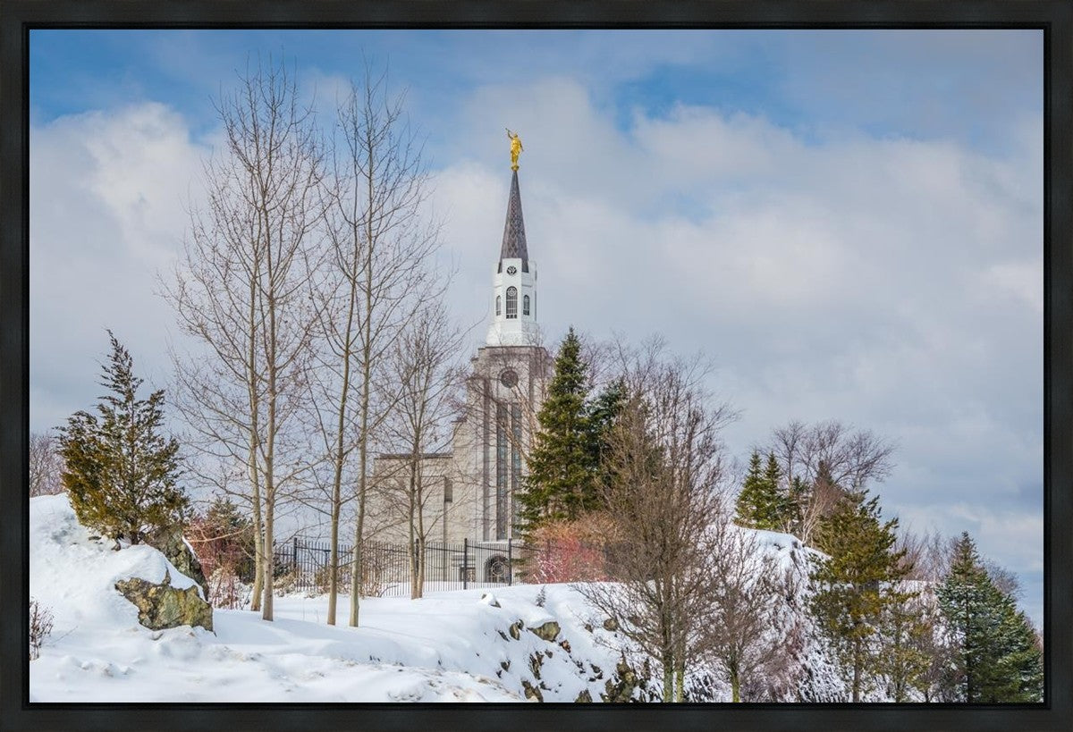 Boston Winter Morning Gallery Wrap