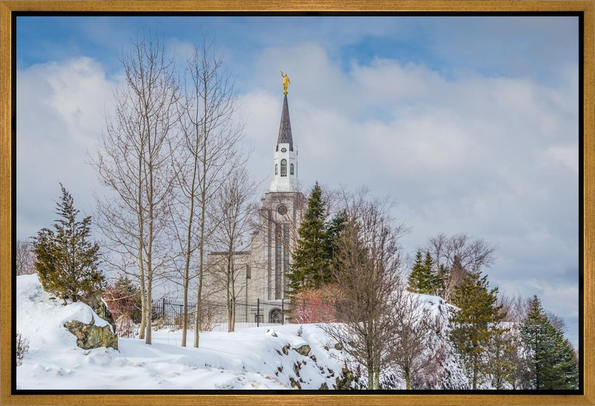 Boston Winter Morning Gallery Wrap