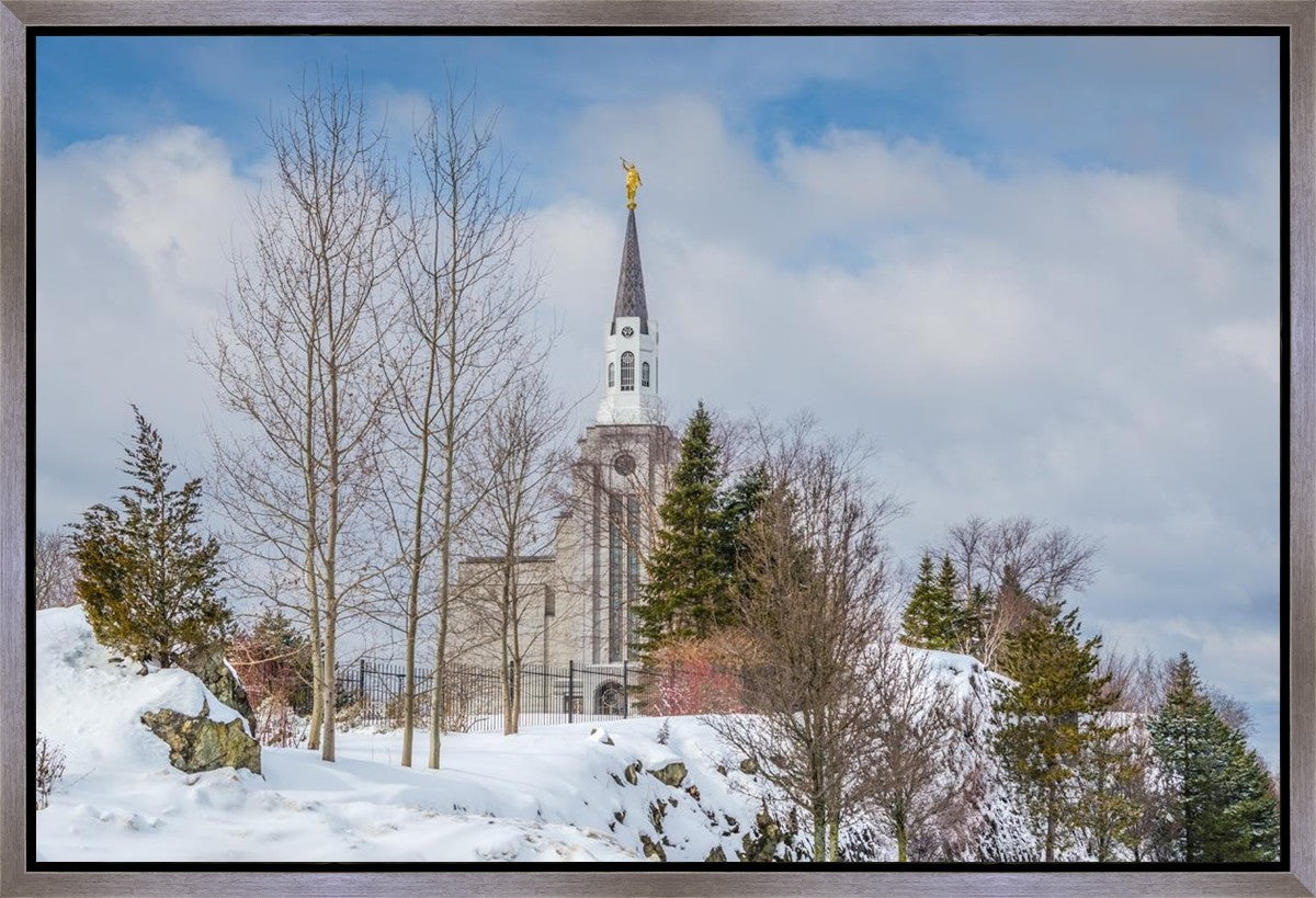 Boston Winter Morning Gallery Wrap