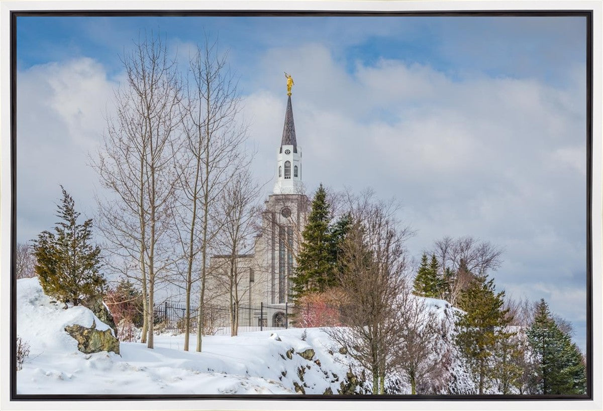 Boston Winter Morning Gallery Wrap