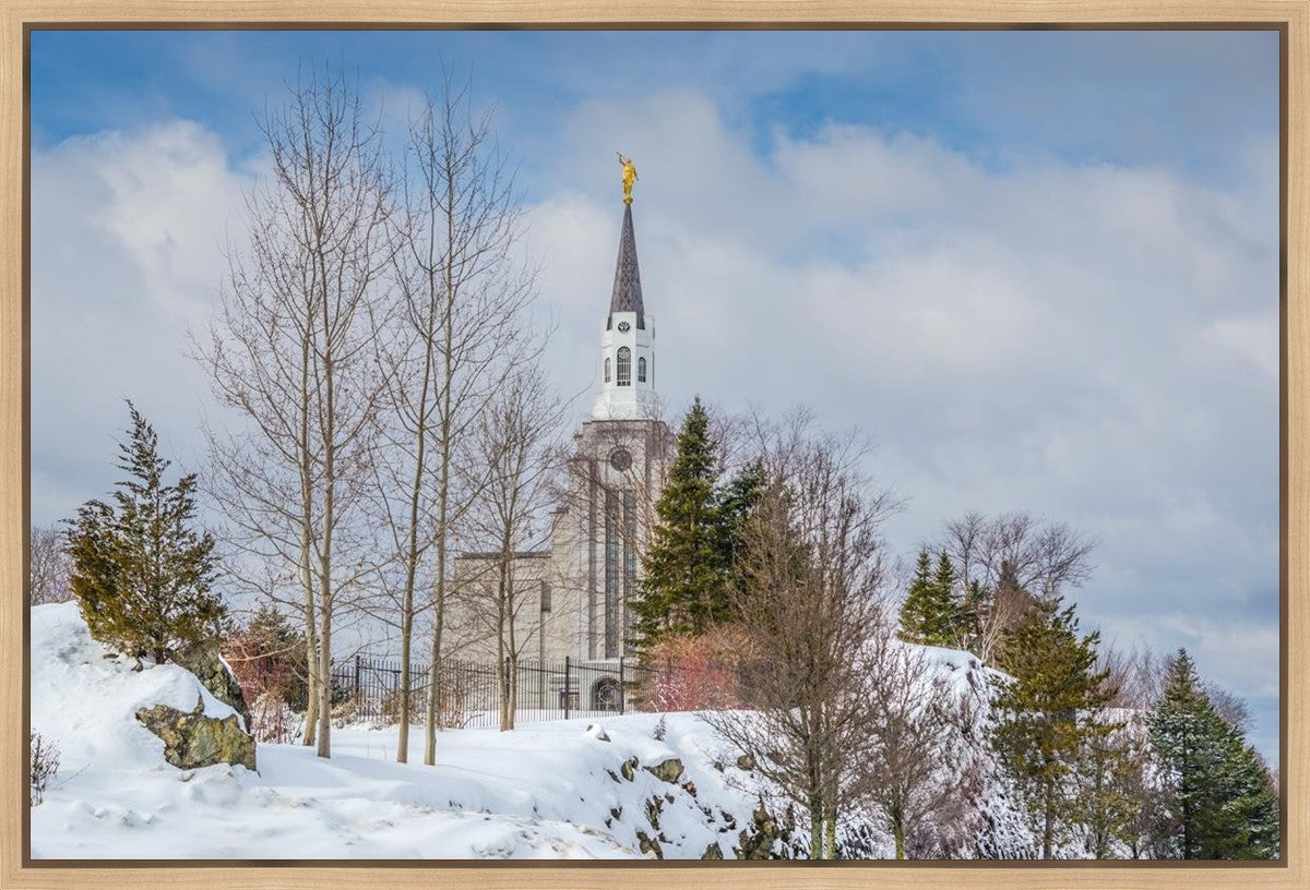 Boston Winter Morning Gallery Wrap