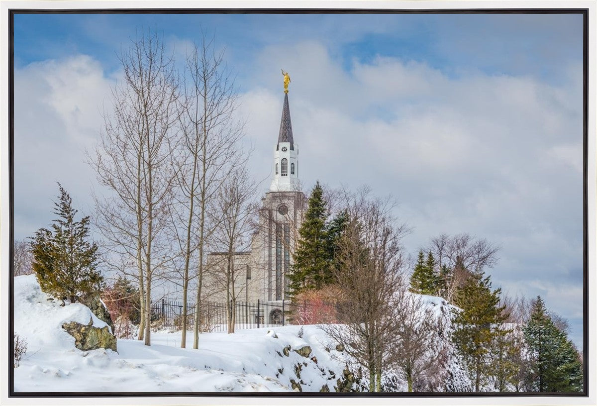 Boston Winter Morning Gallery Wrap