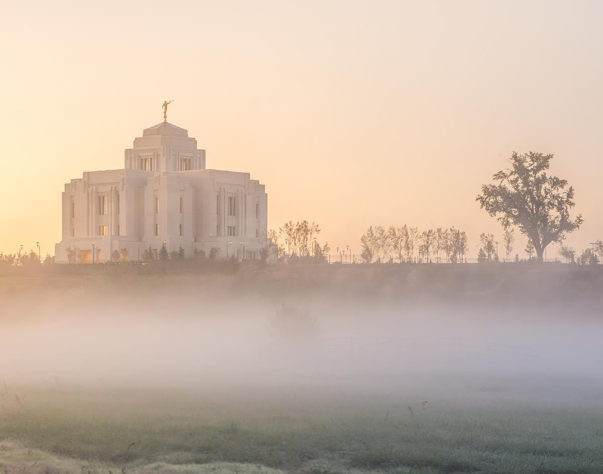 Meridian Morning Fog Gallery Wrap