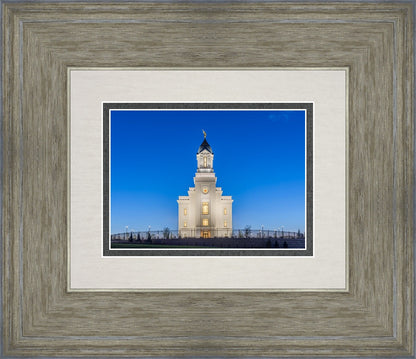 Cedar City Temple Blue Hour