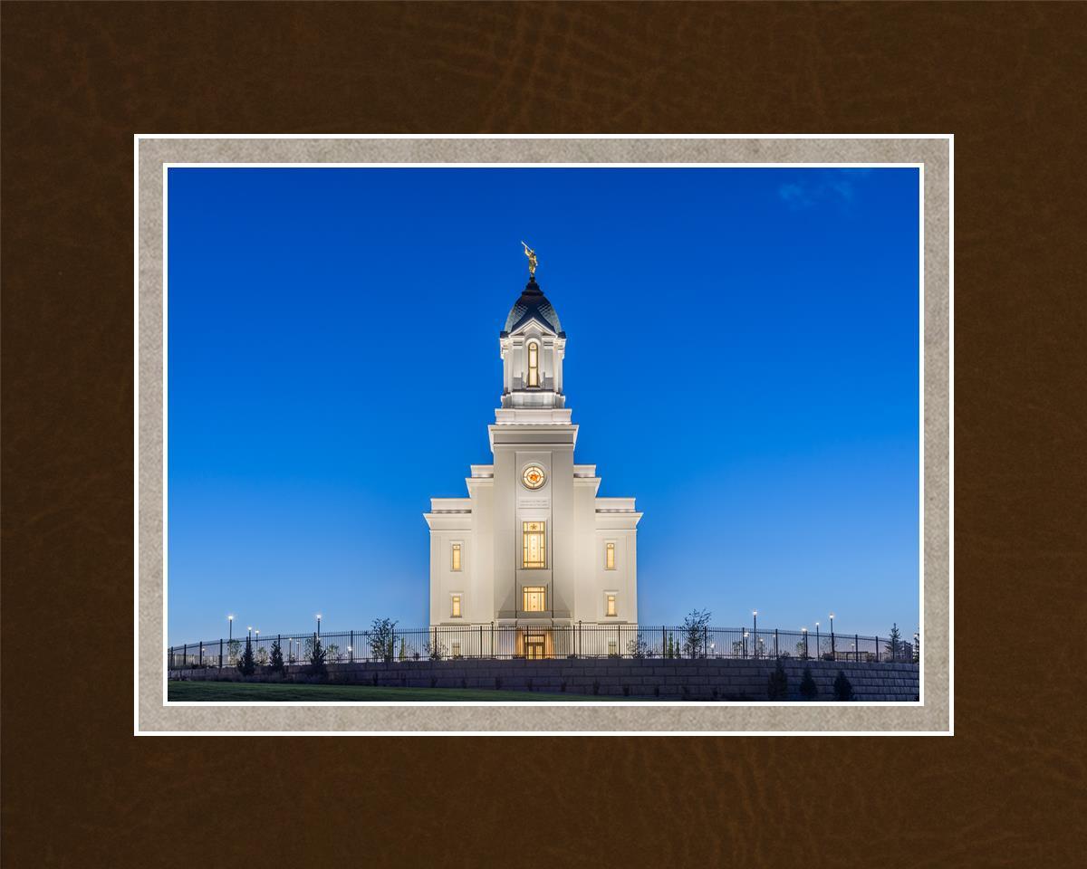 Cedar City Temple Blue Hour