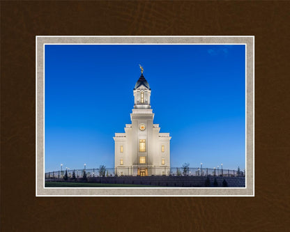 Cedar City Temple Blue Hour