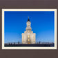 Cedar City Temple Blue Hour