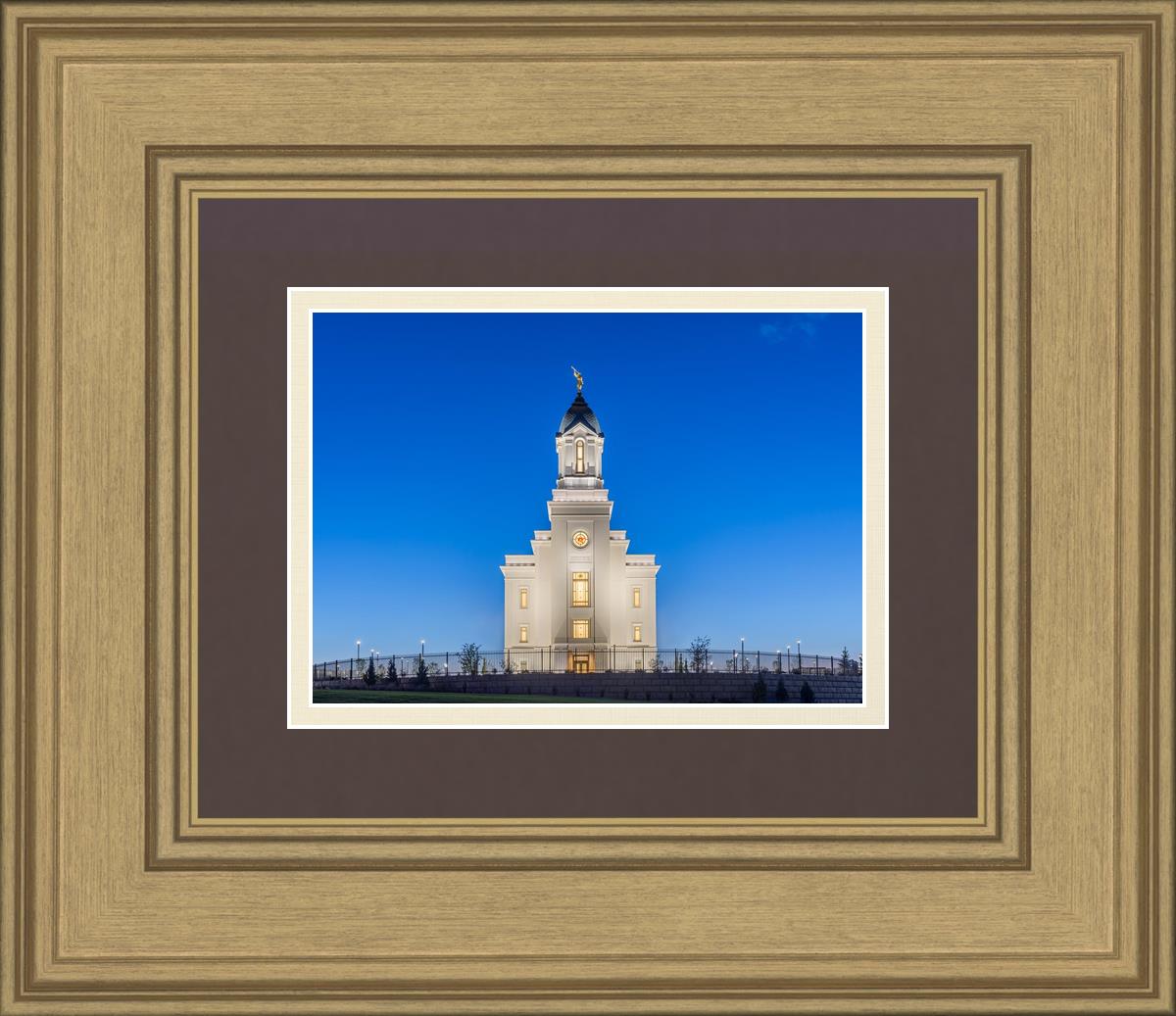 Cedar City Temple Blue Hour