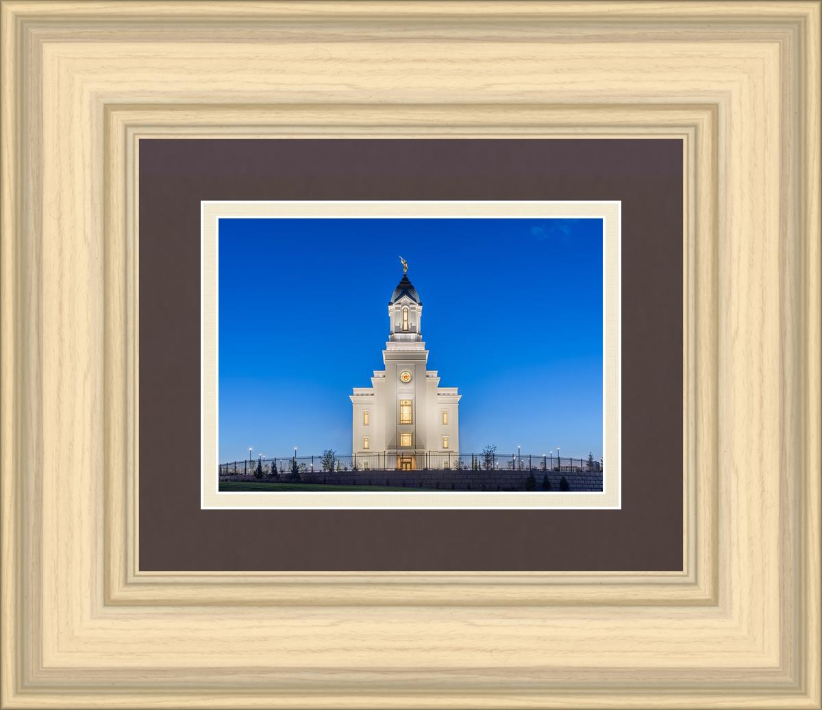 Cedar City Temple Blue Hour