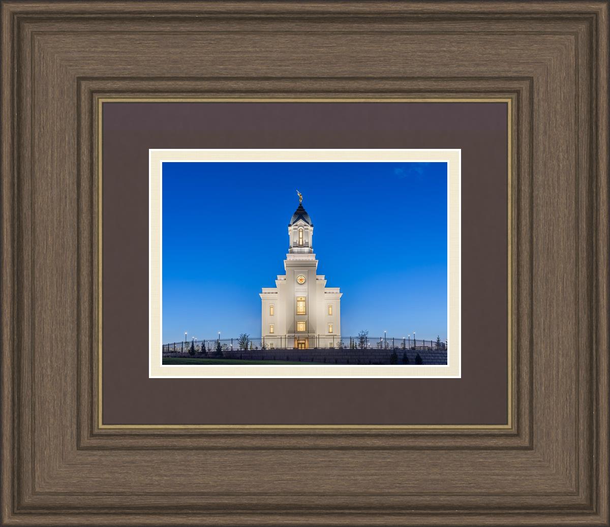 Cedar City Temple Blue Hour