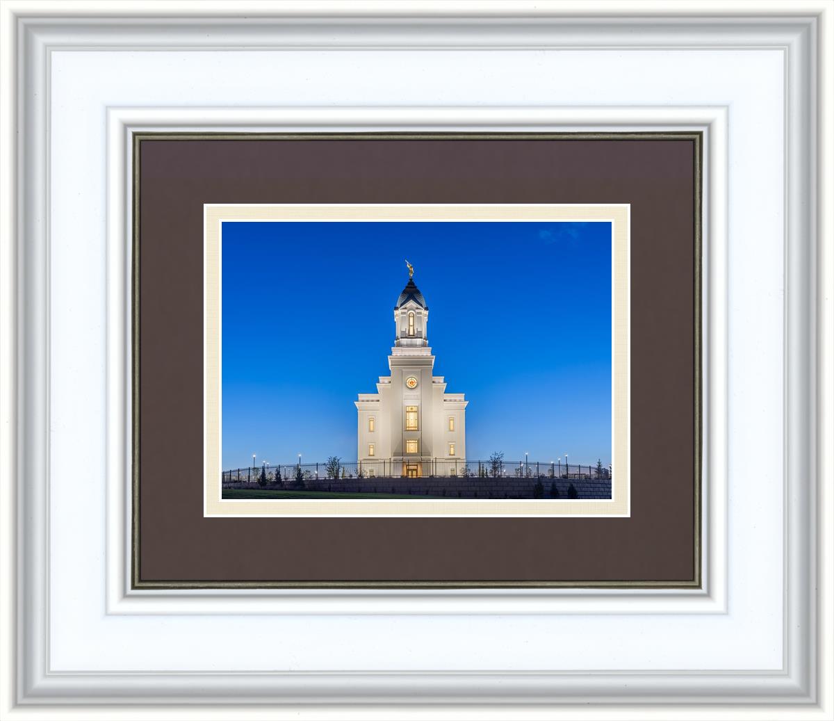 Cedar City Temple Blue Hour