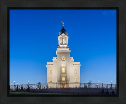 Cedar City Temple Blue Hour