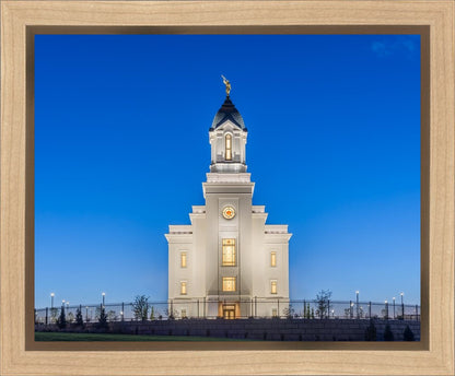 Cedar City Temple Blue Hour