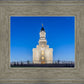 Cedar City Temple Blue Hour