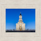 Cedar City Temple Blue Hour