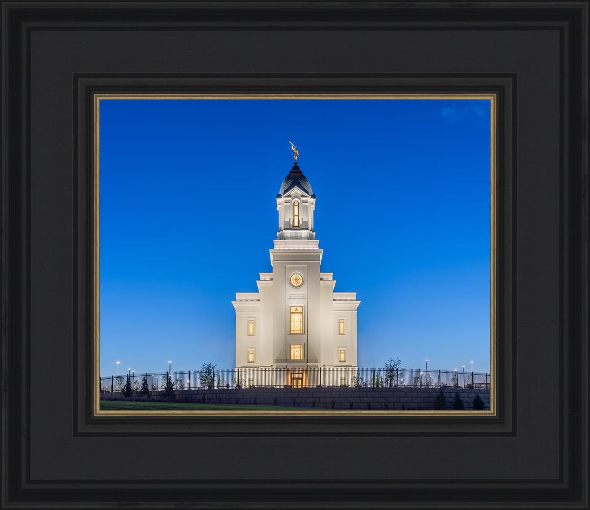 Cedar City Temple Blue Hour