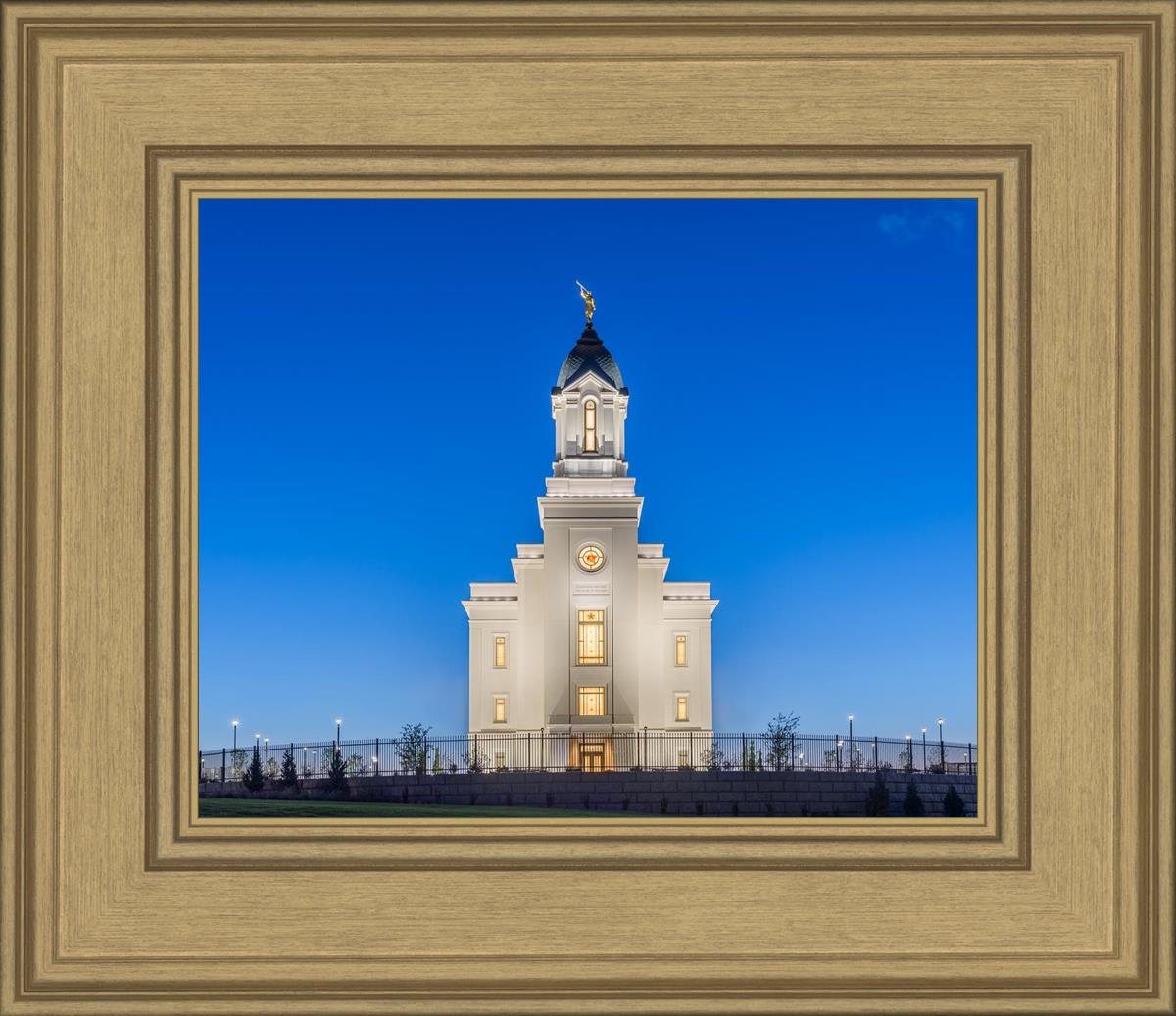 Cedar City Temple Blue Hour