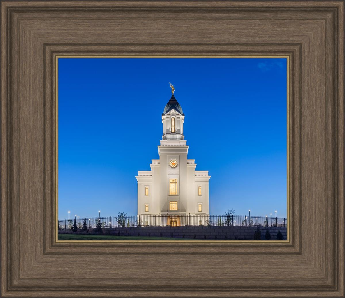 Cedar City Temple Blue Hour