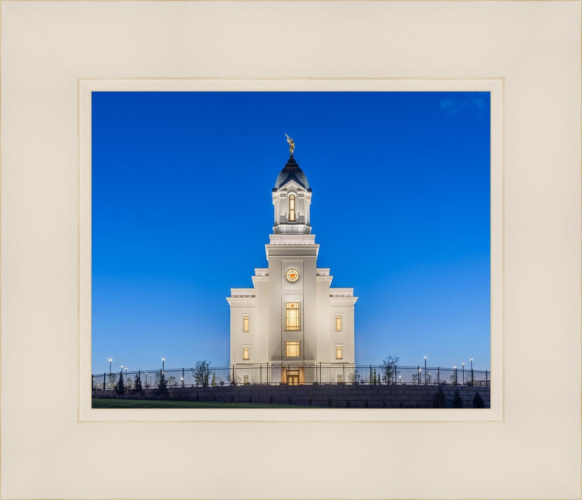 Cedar City Temple Blue Hour