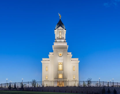 Cedar City Temple Blue Hour
