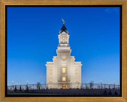 Cedar City Temple Blue Hour