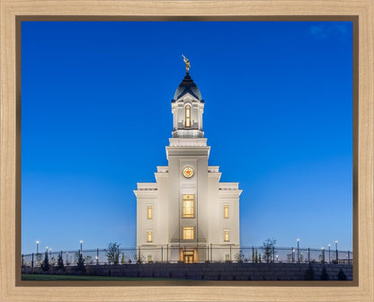 Cedar City Temple Blue Hour