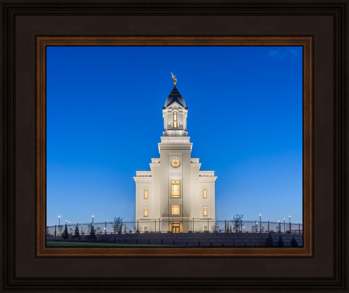 Cedar City Temple Blue Hour