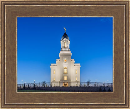Cedar City Temple Blue Hour