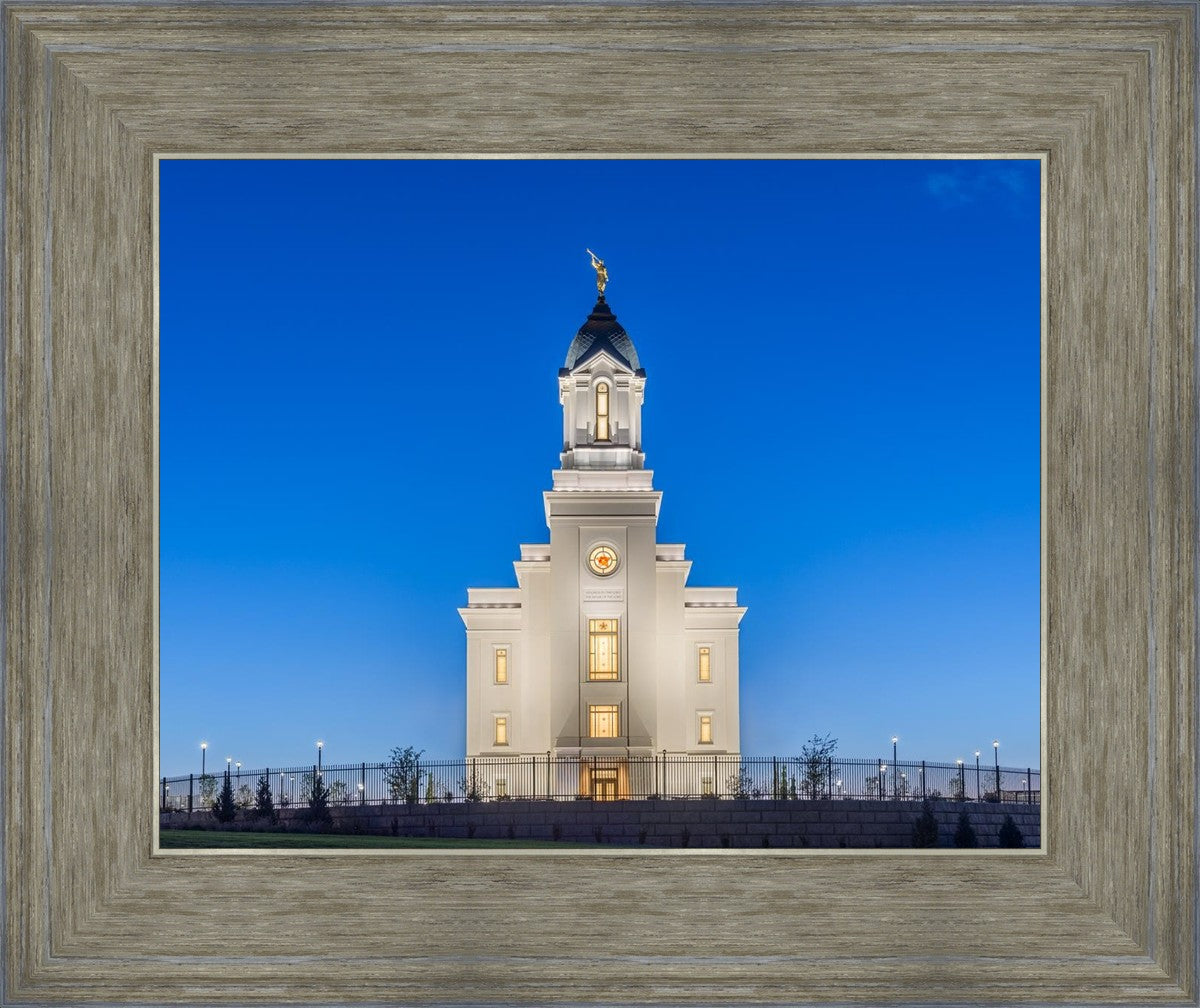 Cedar City Temple Blue Hour