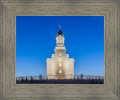 Cedar City Temple Blue Hour