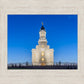 Cedar City Temple Blue Hour
