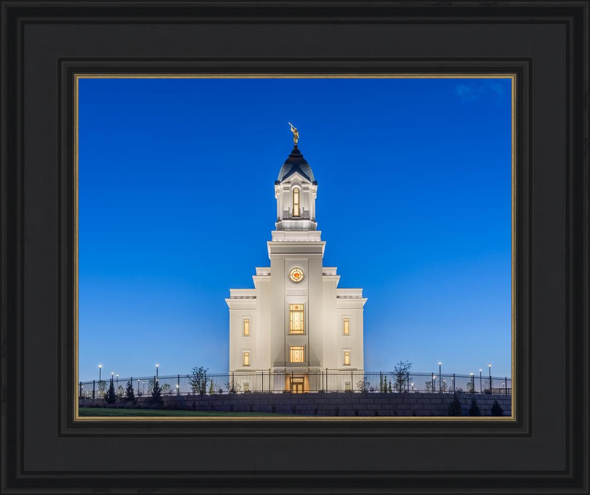 Cedar City Temple Blue Hour