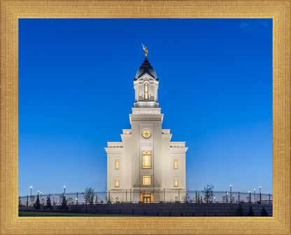 Cedar City Temple Blue Hour