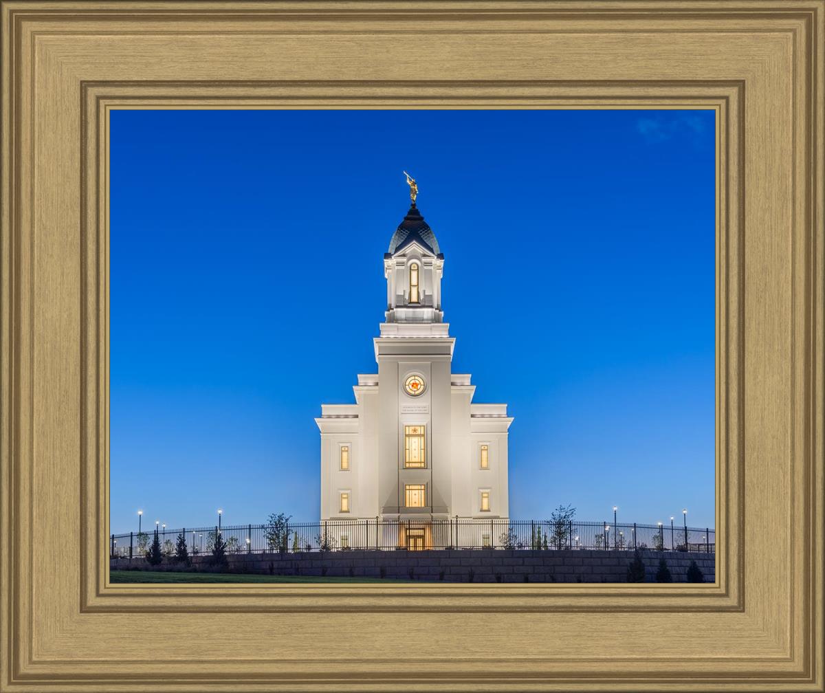 Cedar City Temple Blue Hour