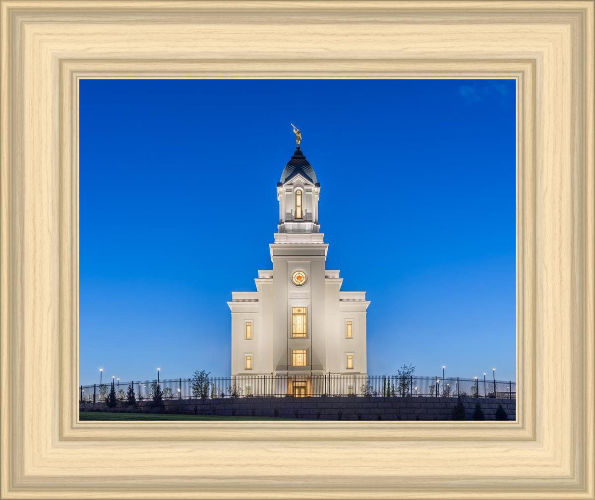 Cedar City Temple Blue Hour