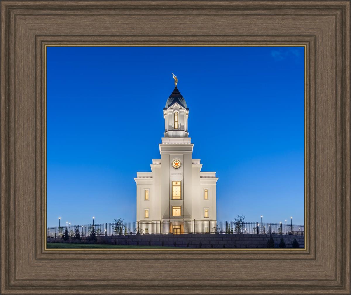 Cedar City Temple Blue Hour