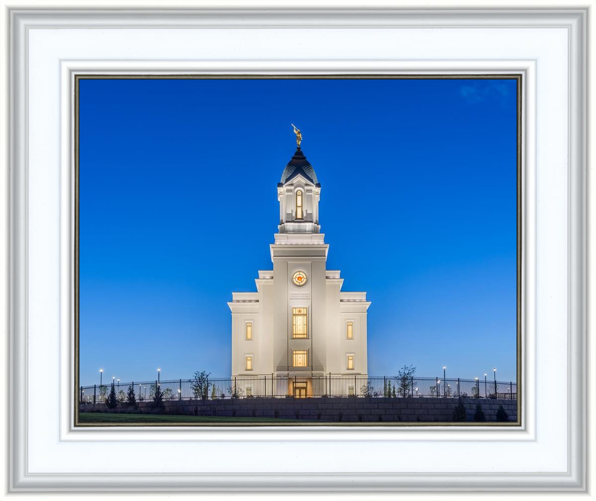 Cedar City Temple Blue Hour