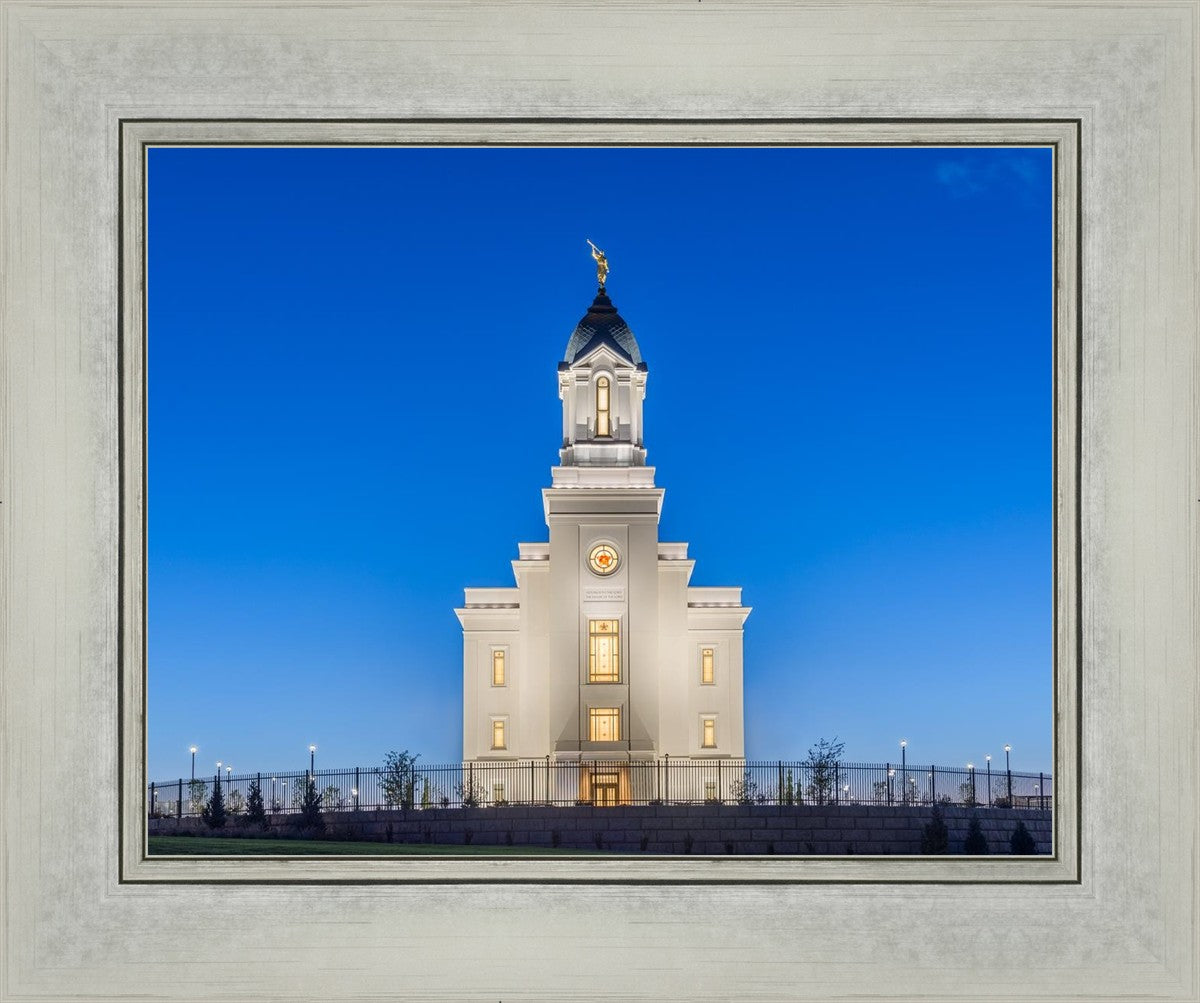 Cedar City Temple Blue Hour