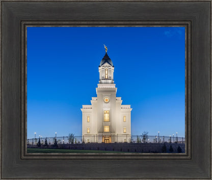 Cedar City Temple Blue Hour
