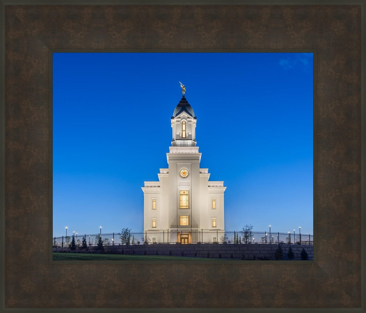 Cedar City Temple Blue Hour