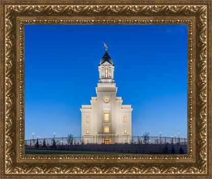 Cedar City Temple Blue Hour