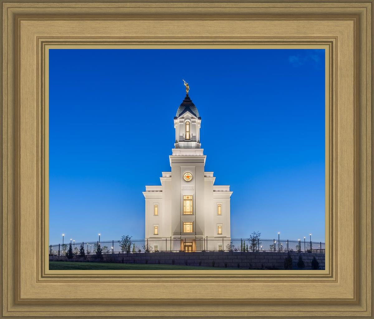 Cedar City Temple Blue Hour