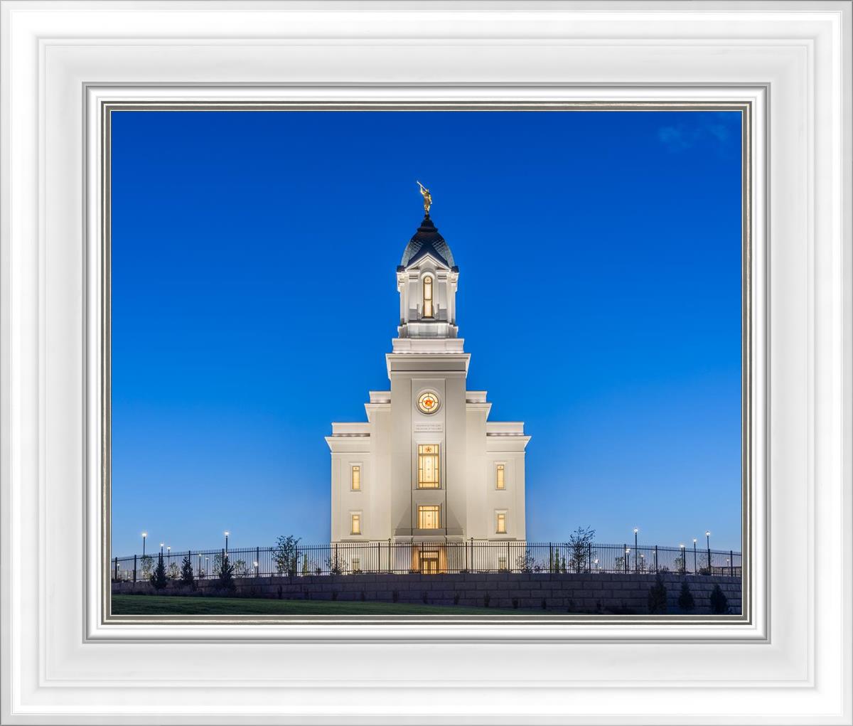 Cedar City Temple Blue Hour
