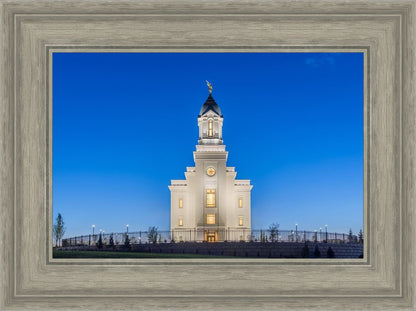 Cedar City Temple Blue Hour