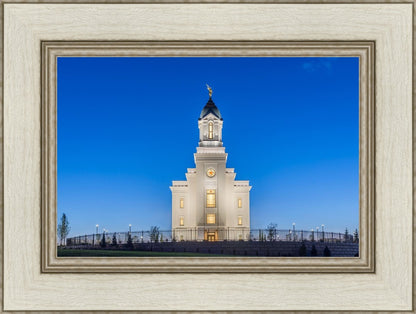 Cedar City Temple Blue Hour