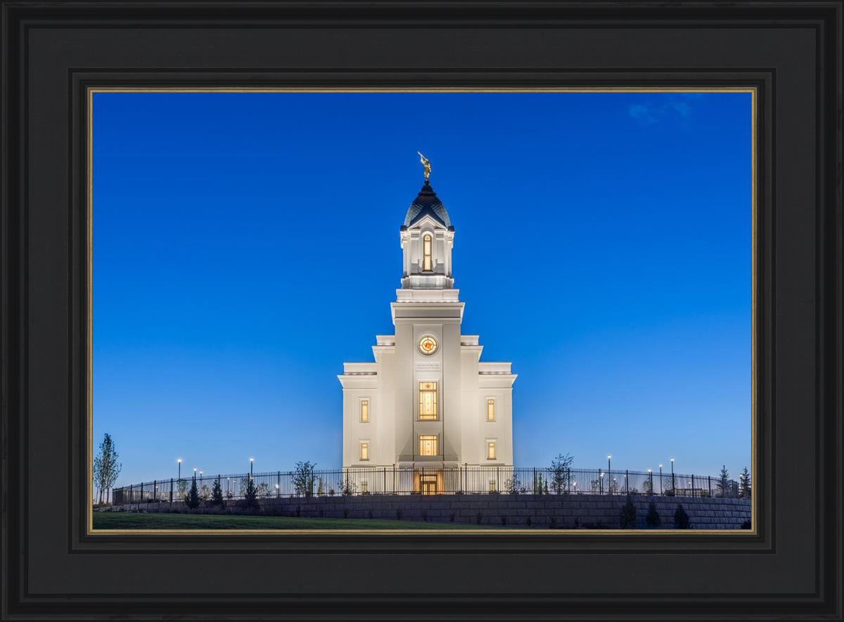 Cedar City Temple Blue Hour
