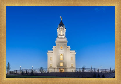 Cedar City Temple Blue Hour