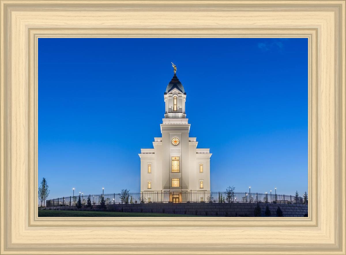 Cedar City Temple Blue Hour